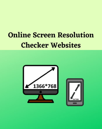 15 Best Free Online Screen Resolution Checker Websites