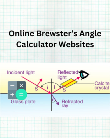 8 Best Free Online Brewster’s Angle Calculator Websites