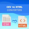 Best Free Online CSV to HTML Converter Webistes