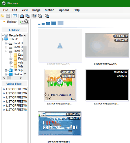 video explorer software